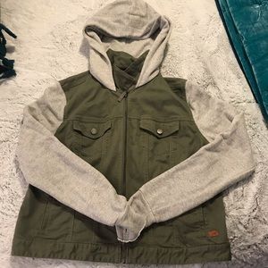 Peace love world denim jacket